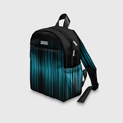 Детский рюкзак Неоновые флуктуации, цвет: 3D-принт — фото 2