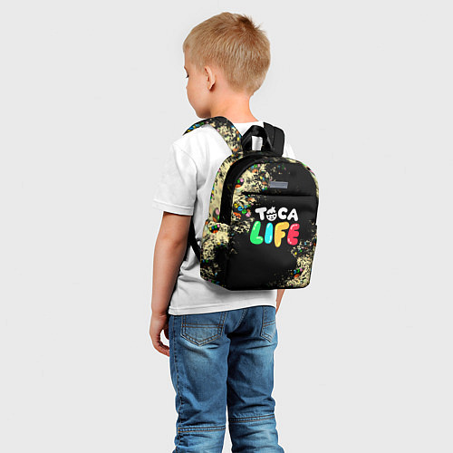 Детский рюкзак Toca Life Тока Бока / 3D-принт – фото 5