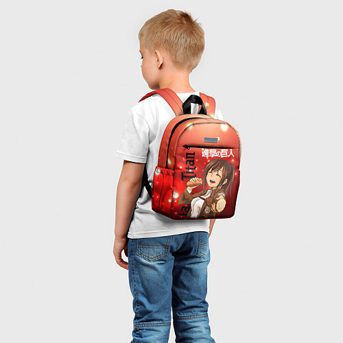 Детский рюкзак Sasha Атака Титанов / 3D-принт – фото 5