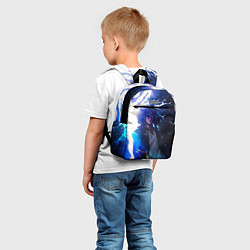 Детский рюкзак Эрен Йегер под деревом пути Атака титанов, цвет: 3D-принт — фото 2