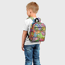 Детский рюкзак Pepe BOMBING, цвет: 3D-принт — фото 2