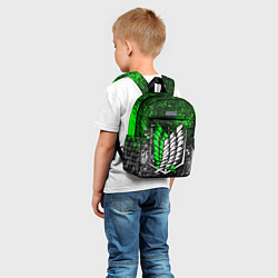 Детский рюкзак РАЗВЕД КОРПУС ЗЕЛЕНЫЙ 4 СЕЗОН, цвет: 3D-принт — фото 2