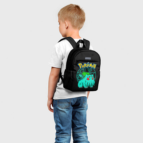 Детский рюкзак Бульбатулху - Покемоны / 3D-принт – фото 5