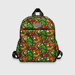 Детский рюкзак Русское Народное Искусство хохлома, цвет: 3D-принт