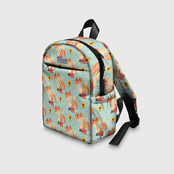 Детский рюкзак Лисички паттерн, цвет: 3D-принт — фото 2