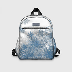 Детский рюкзак Коллекция Зимняя сказка Снежинки Sn-1-sh, цвет: 3D-принт