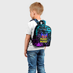 Детский рюкзак HUGGY WUGGY ТРЕЩИНЫ, цвет: 3D-принт — фото 2