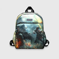 Детский рюкзак God of War Fighting, цвет: 3D-принт