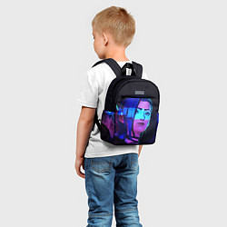 Детский рюкзак Джинкс Паудер неон, цвет: 3D-принт — фото 2