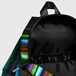 Детский рюкзак Свет неоновой радуги, цвет: 3D-принт — фото 2
