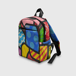 Детский рюкзак В стиле ромеро бритто, цвет: 3D-принт — фото 2
