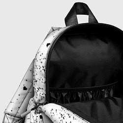 Детский рюкзак Котик в тумане Сердечки, цвет: 3D-принт — фото 2