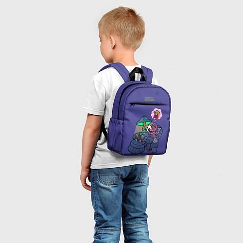 Детский рюкзак Мечтающий Марио / 3D-принт – фото 5