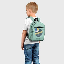 Детский рюкзак Volleyball Спорт, цвет: 3D-принт — фото 2