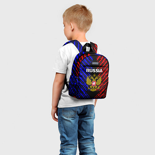 Детский рюкзак Russia Герб Патриот / 3D-принт – фото 5