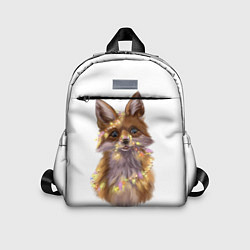 Детский рюкзак Fox with a garland