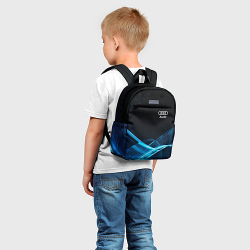 Детский рюкзак Ауди текстура / 3D-принт – фото 5