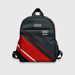 Детский рюкзак Audi sport red, цвет: 3D-принт