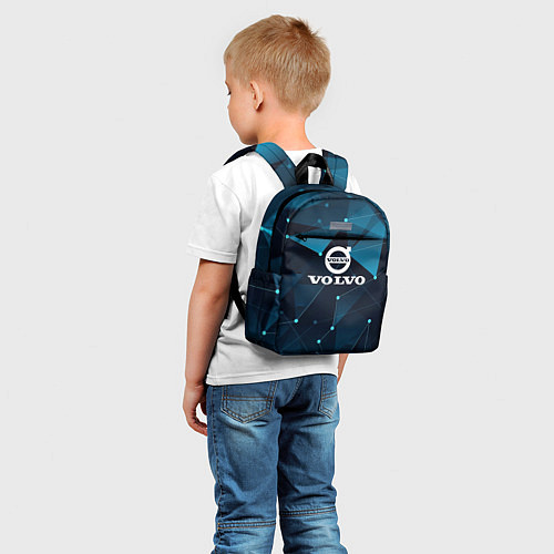 Детский рюкзак Volvo - Geometry / 3D-принт – фото 5