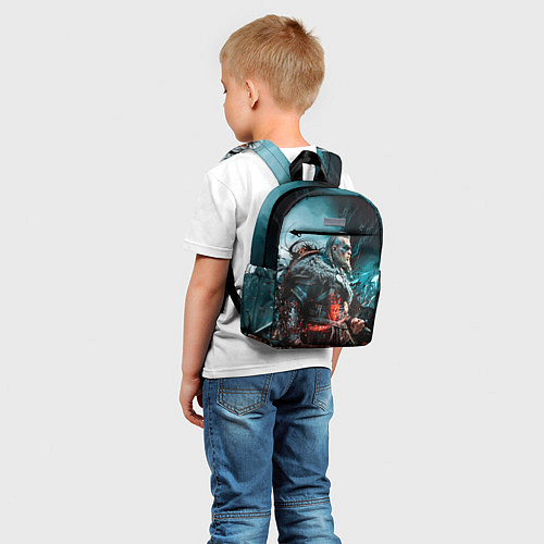 Детский рюкзак Викинги Вальхалла Vikings Valhalla n 1 / 3D-принт – фото 5