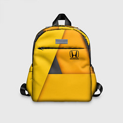 Детский рюкзак Honda - Yellow, цвет: 3D-принт