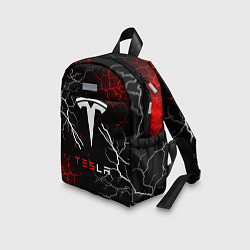 Детский рюкзак Tesla Трещины с молниями, цвет: 3D-принт — фото 2