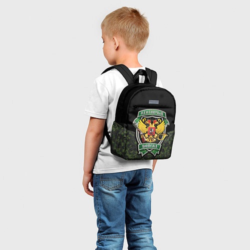 Детский рюкзак Охотничьи Войска камуфляж / 3D-принт – фото 5