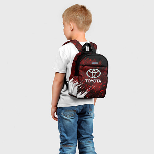 Детский рюкзак Toyota Вектор / 3D-принт – фото 5