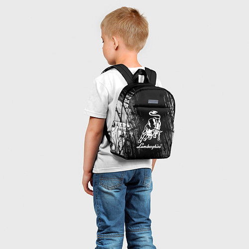 Детский рюкзак Lamborghini Вектор / 3D-принт – фото 5