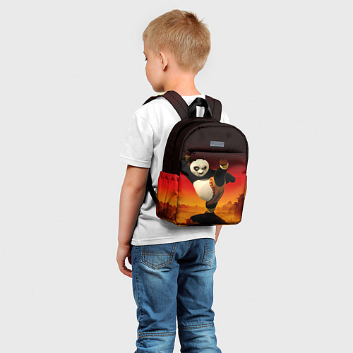 Детский рюкзак Кунг-фу Панда New / 3D-принт – фото 5