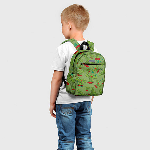 Детский рюкзак Для сильной половины человечества / 3D-принт – фото 5