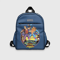 Детский рюкзак Battletoads and Double Dragon, цвет: 3D-принт