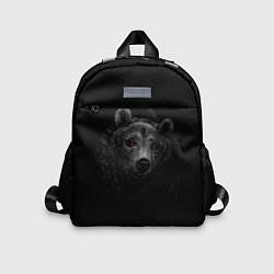 Детский рюкзак Голова хищного медведя
