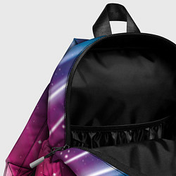 Детский рюкзак Cyberpunk abstract neon, цвет: 3D-принт — фото 2