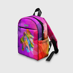 Детский рюкзак Цветная обезьяна Color monkey, цвет: 3D-принт — фото 2