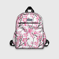 Детский рюкзак Весенняя сакура, цвет: 3D-принт