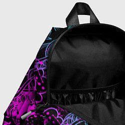 Детский рюкзак СЯО ГЕНШИН ИМПАКТ НЕОНОВЫЙ ДРАКОН, цвет: 3D-принт — фото 2