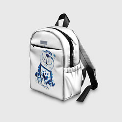 Детский рюкзак Gzhel the cat, цвет: 3D-принт — фото 2