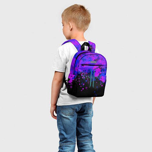 Детский рюкзак Линейдж 2 Брызги / 3D-принт – фото 5