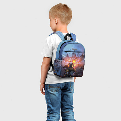 Детский рюкзак ELDEN RING БИТВА С ДРАКОНОМ / 3D-принт – фото 5