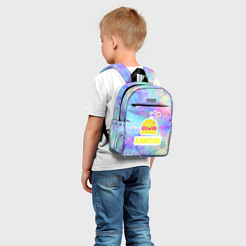 Детский рюкзак Трендовая утя Lalafanfan / 3D-принт – фото 5