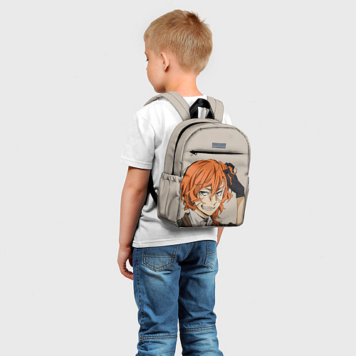 Детский рюкзак Чуя Накахара арт / 3D-принт – фото 5