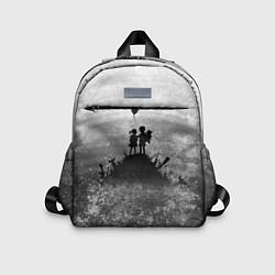 Детский рюкзак Бэнкси Дети Любовь Banksy, цвет: 3D-принт