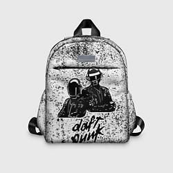 Детский рюкзак Daft Punk B&W, цвет: 3D-принт