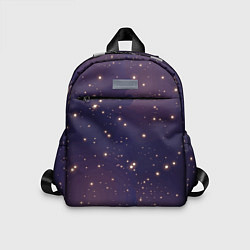 Детский рюкзак Звездное ночное небо Галактика Космос, цвет: 3D-принт