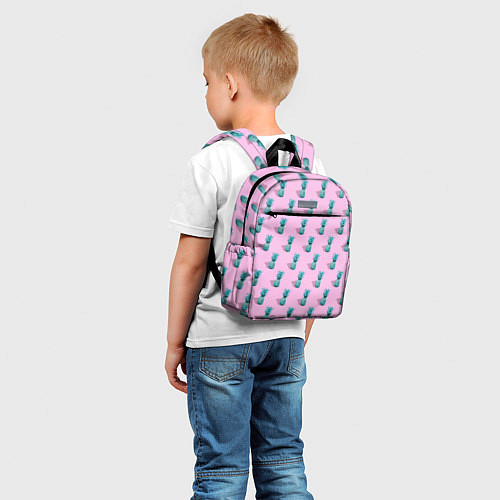 Детский рюкзак Ананасовый неон / 3D-принт – фото 5