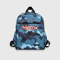 Детский рюкзак Roblox Камуфляж Тёмный Синий