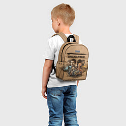 Детский рюкзак Uncharted Анчартед, цвет: 3D-принт — фото 2