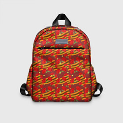 Детский рюкзак Гвоздики и Георгиевские Ленты, цвет: 3D-принт