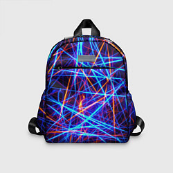 Детский рюкзак Neon pattern Fashion 2055, цвет: 3D-принт